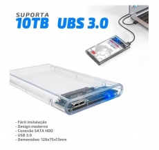 Case para HD 2.5 (Notebook) Usb 3.0 2