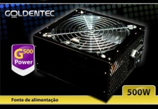 Fonte ATX 500W Real Goldentec G500 Power Bivolt 2